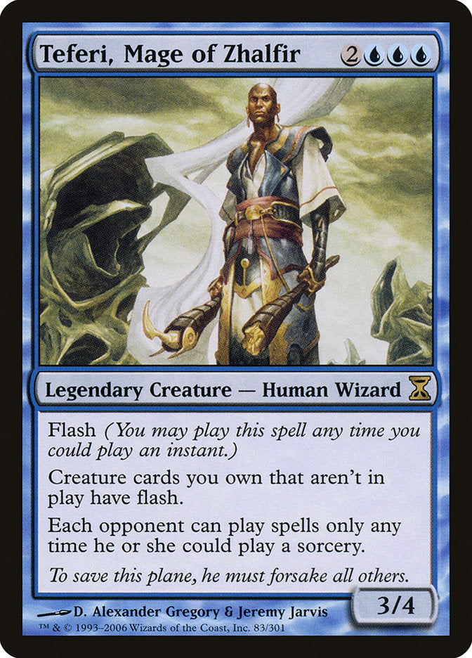 Teferi, Mage of Zhalfir [Time Spiral] | Shuffle n Cut Hobbies & Games