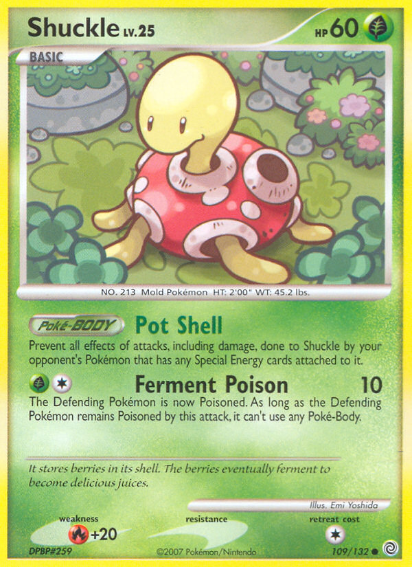 Shuckle (109/132) [Diamond & Pearl: Secret Wonders] | Shuffle n Cut Hobbies & Games