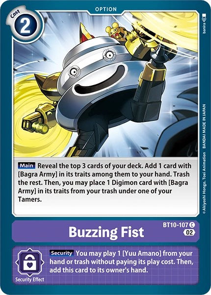 Buzzing Fist [BT10-107] [Revision Pack Cards] | Shuffle n Cut Hobbies & Games