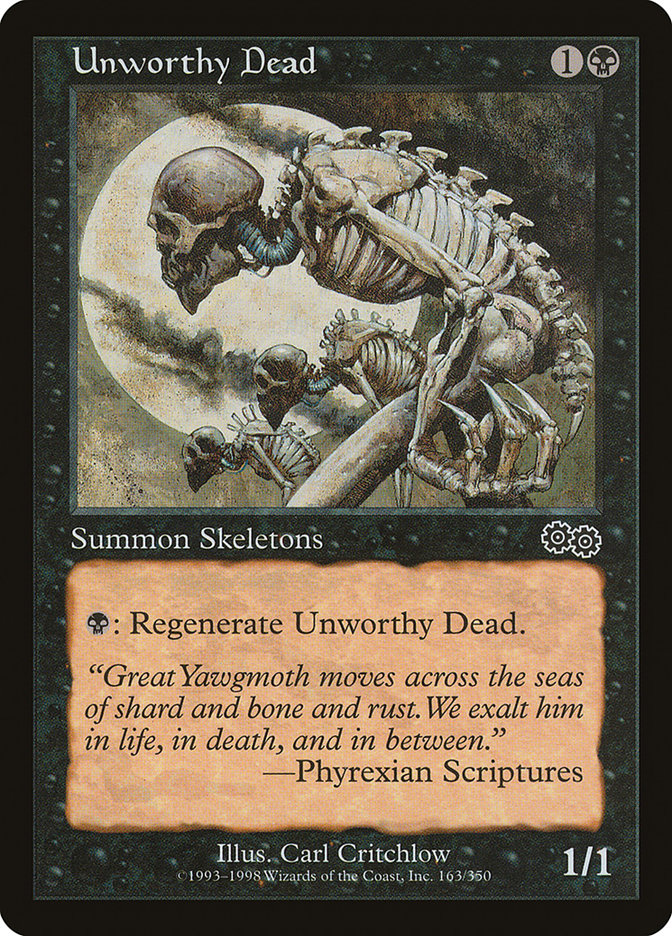 Unworthy Dead [Urza's Saga] | Shuffle n Cut Hobbies & Games