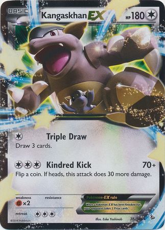 Kangaskhan EX (78/106) (Jumbo Card) [XY: Flashfire] | Shuffle n Cut Hobbies & Games