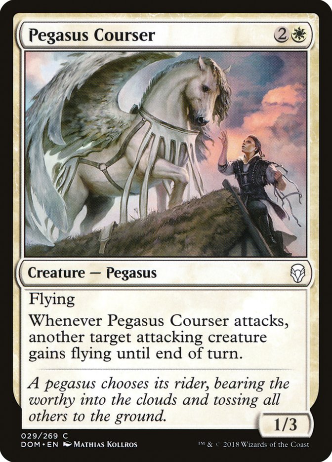 Pegasus Courser [Dominaria] | Shuffle n Cut Hobbies & Games