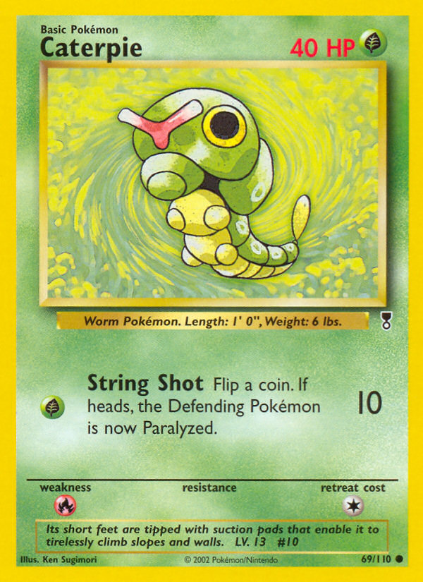 Caterpie (69/110) [Legendary Collection] | Shuffle n Cut Hobbies & Games