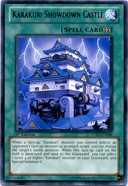 Karakuri Showdown Castle [STBL-EN046] Rare | Shuffle n Cut Hobbies & Games