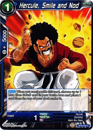 Hercule, Smile and Nod [BT6-040] | Shuffle n Cut Hobbies & Games