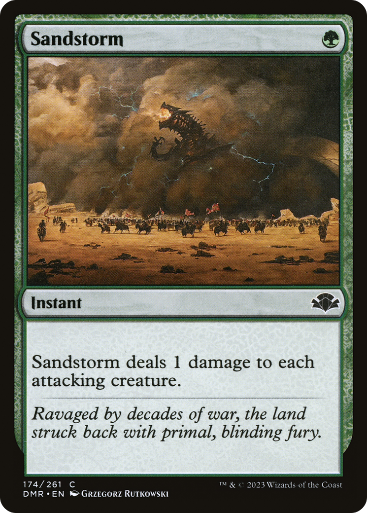 Sandstorm [Dominaria Remastered] | Shuffle n Cut Hobbies & Games