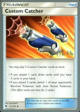 Custom Catcher (171/214) (Pikarom Judge - Haruki Miyamoto) [World Championships 2019] | Shuffle n Cut Hobbies & Games