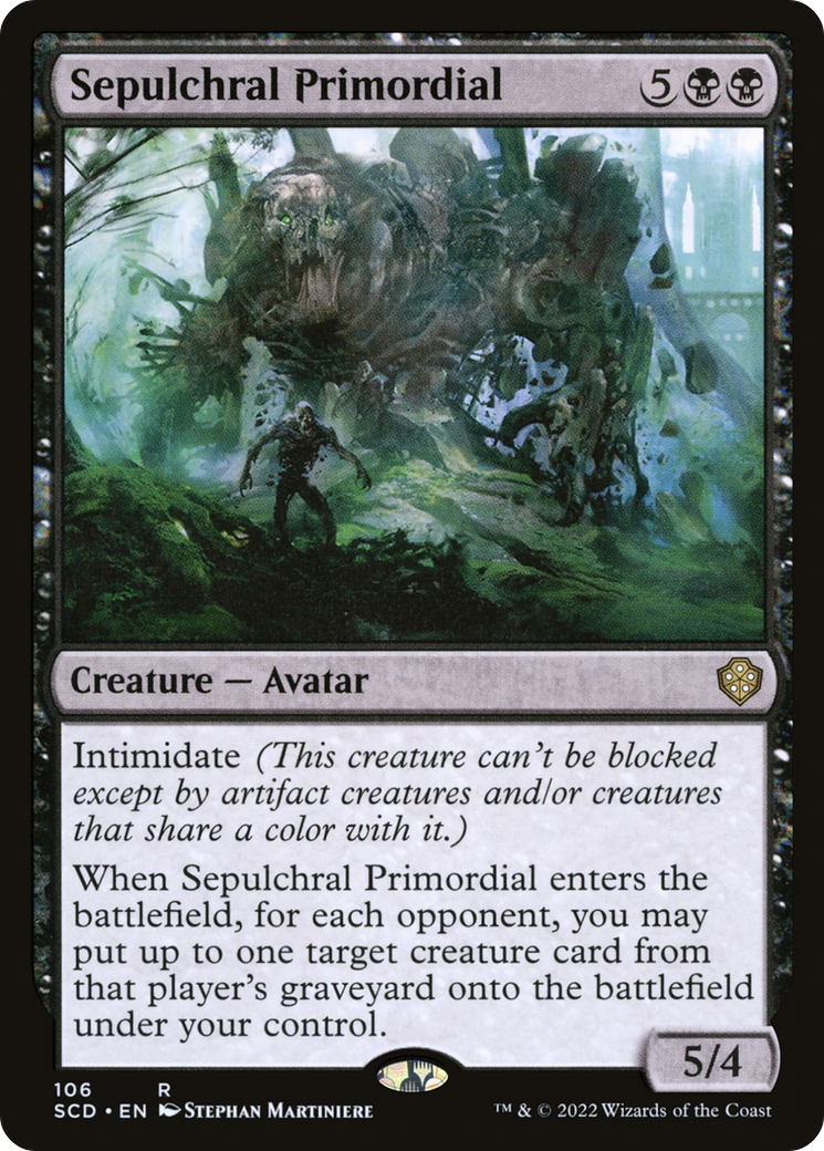 Sepulchral Primordial [Starter Commander Decks] | Shuffle n Cut Hobbies & Games