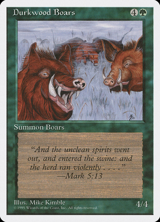 Durkwood Boars [Fourth Edition] | Shuffle n Cut Hobbies & Games