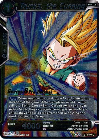 Trunks, the Cunning [BT8-074_PR] | Shuffle n Cut Hobbies & Games