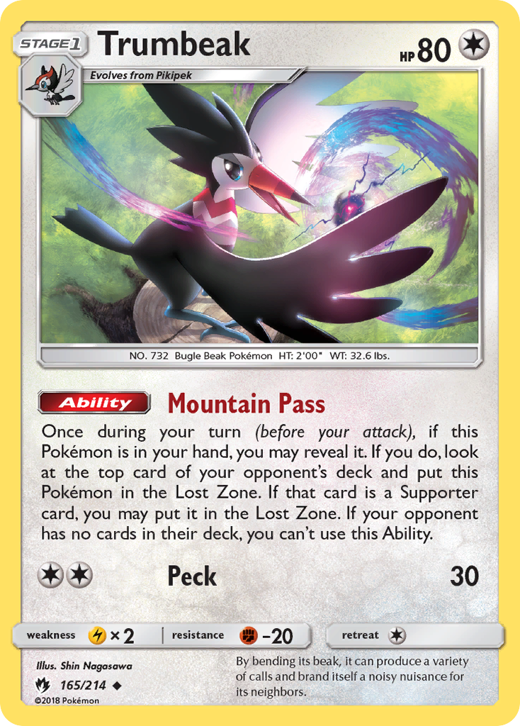 Trumbeak (165/214) [Sun & Moon: Lost Thunder] | Shuffle n Cut Hobbies & Games