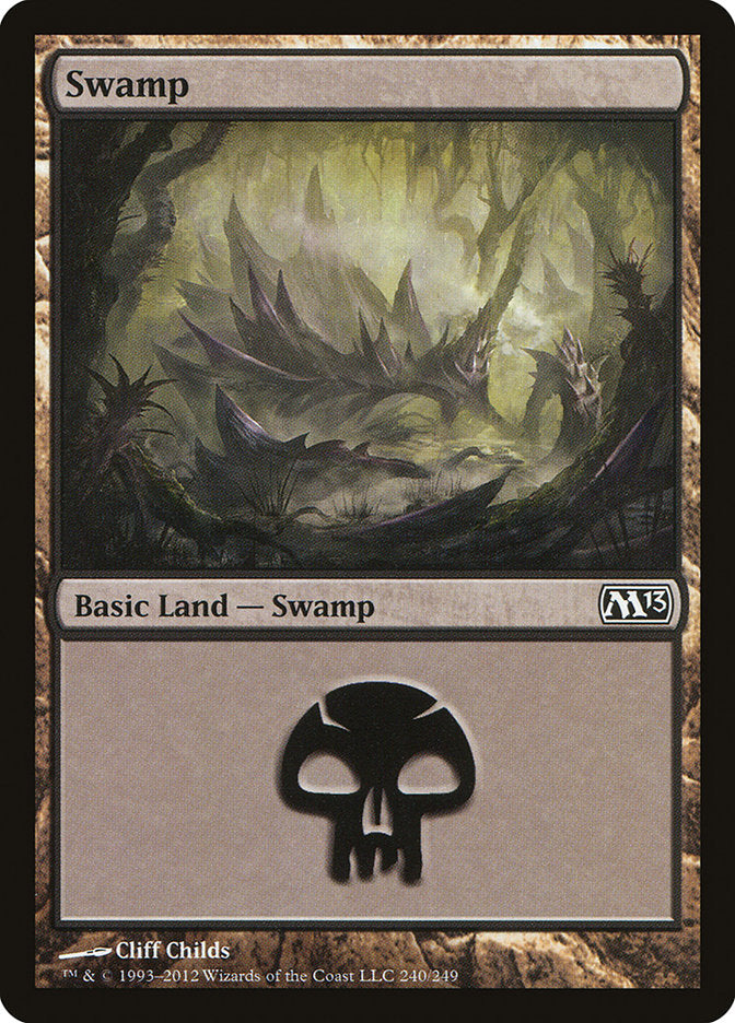 Swamp (240) [Magic 2013] | Shuffle n Cut Hobbies & Games