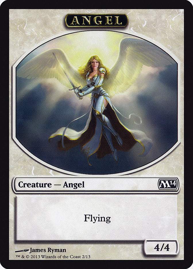 Angel Token [Magic 2014 Tokens] | Shuffle n Cut Hobbies & Games