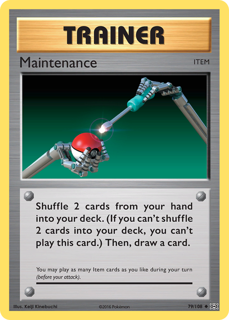 Maintenance (79/108) [XY: Evolutions] | Shuffle n Cut Hobbies & Games