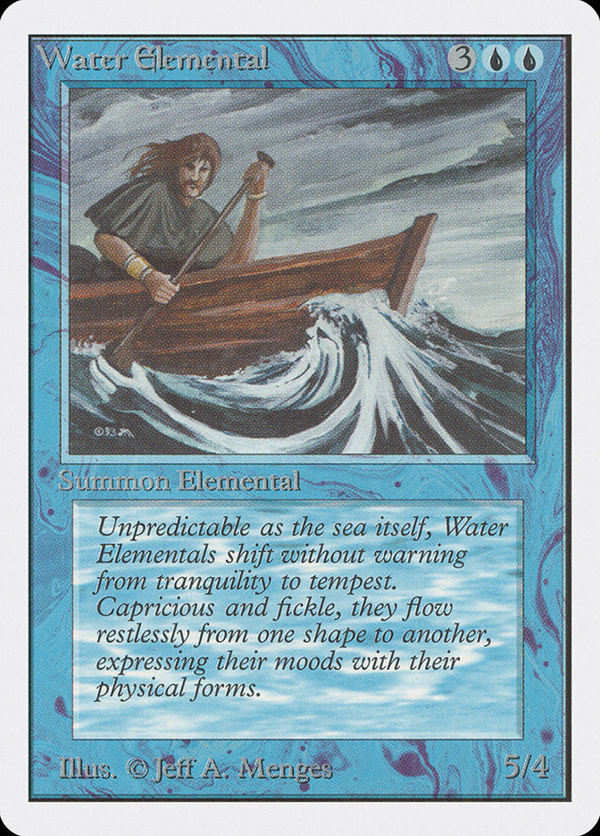 Water Elemental [Unlimited Edition] | Shuffle n Cut Hobbies & Games