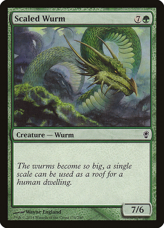 Scaled Wurm [Conspiracy] | Shuffle n Cut Hobbies & Games