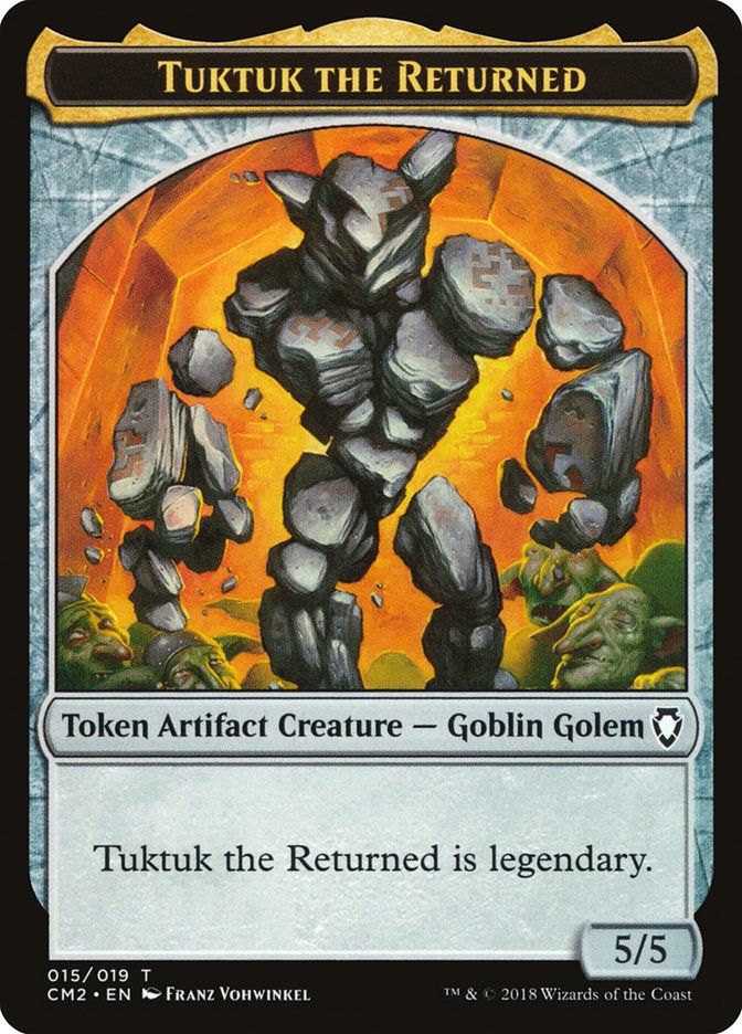 Tuktuk the Returned Token [Commander Anthology Volume II Tokens] | Shuffle n Cut Hobbies & Games