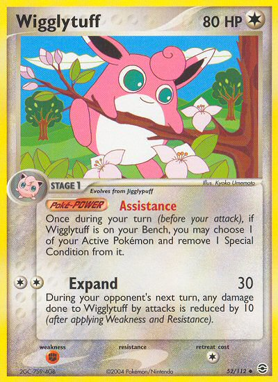 Wigglytuff (52/112) [EX: FireRed & LeafGreen] | Shuffle n Cut Hobbies & Games