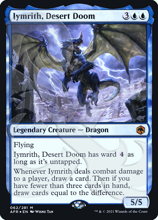 Iymrith, Desert Doom (Ampersand Promo) [Dungeons & Dragons: Adventures in the Forgotten Realms Promos] | Shuffle n Cut Hobbies & Games