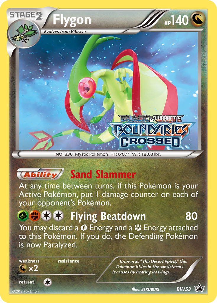 Flygon (BW53) [Black & White: Black Star Promos] | Shuffle n Cut Hobbies & Games