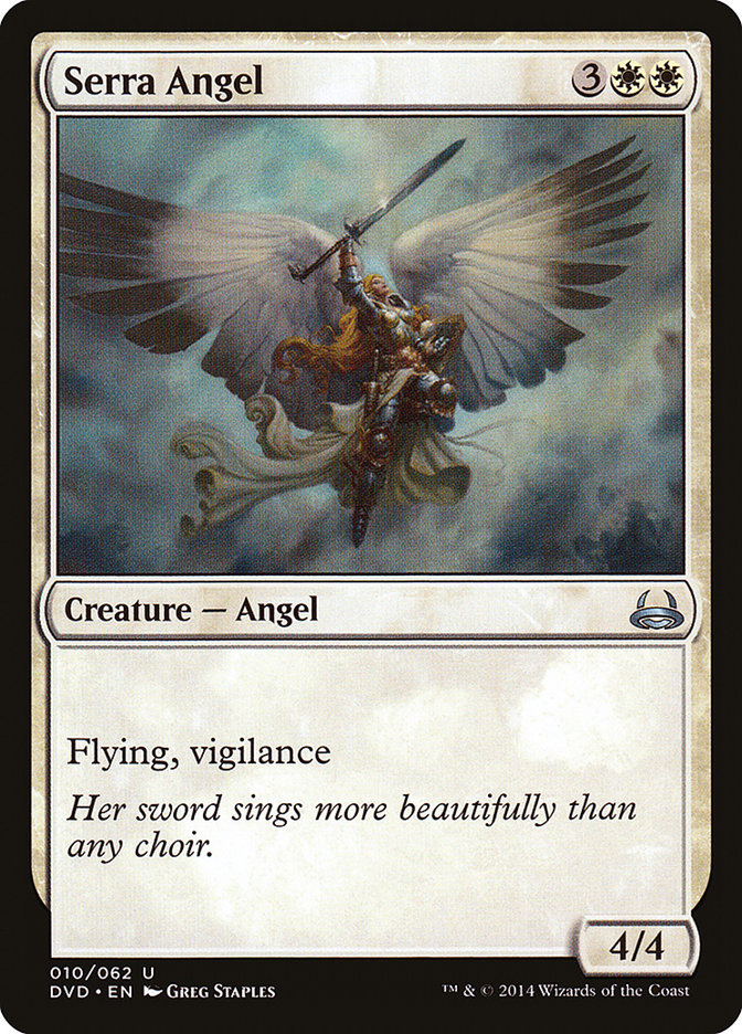 Serra Angel (Divine vs. Demonic) [Duel Decks Anthology] | Shuffle n Cut Hobbies & Games