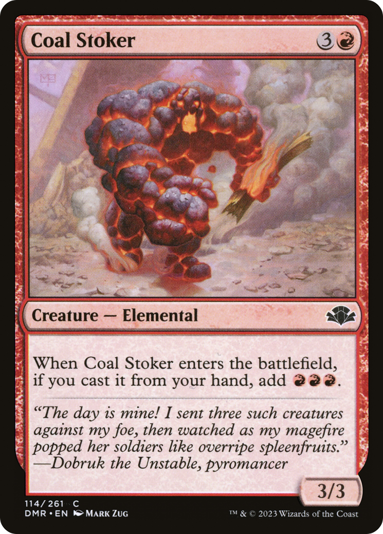 Coal Stoker [Dominaria Remastered] | Shuffle n Cut Hobbies & Games