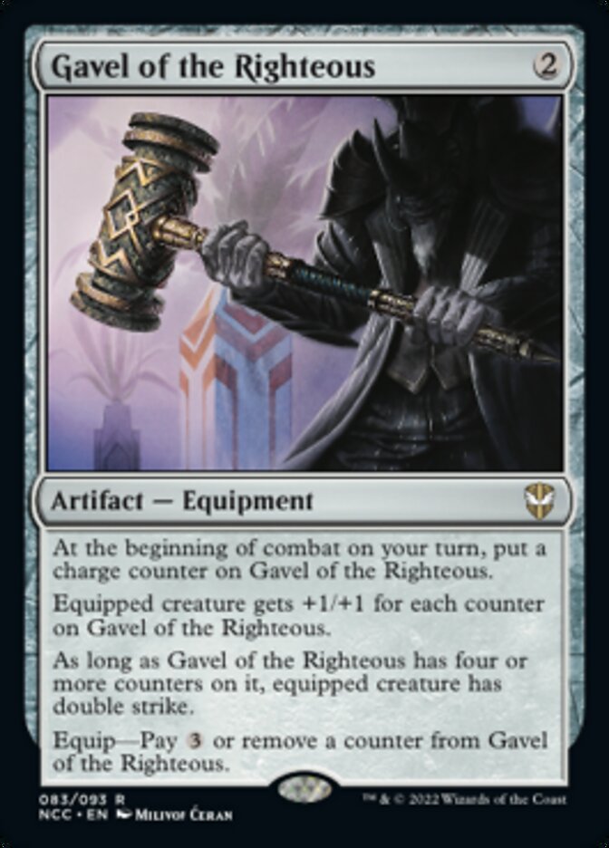 Gavel of the Righteous [Streets of New Capenna Commander] | Shuffle n Cut Hobbies & Games