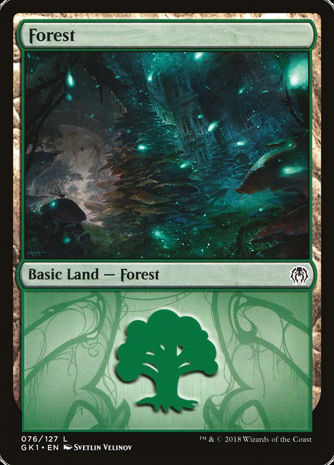 Forest (76) [Guilds of Ravnica Guild Kit] | Shuffle n Cut Hobbies & Games