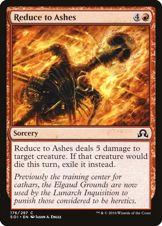 Reduce to Ashes [Shadows over Innistrad] | Shuffle n Cut Hobbies & Games