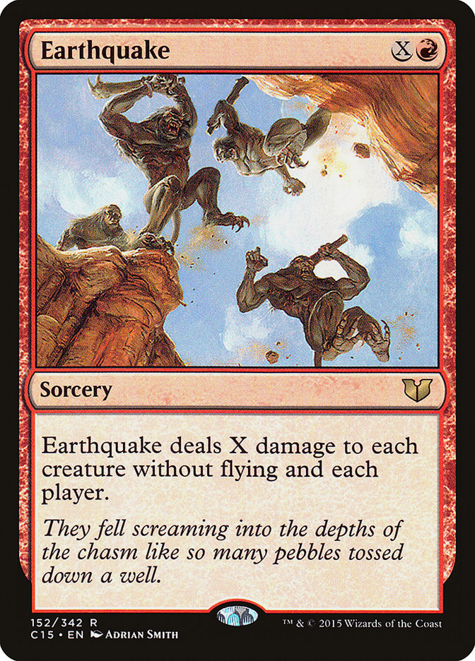 Earthquake [Commander 2015] | Shuffle n Cut Hobbies & Games