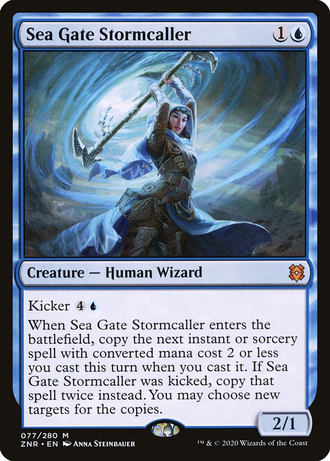 Sea Gate Stormcaller [Zendikar Rising] | Shuffle n Cut Hobbies & Games