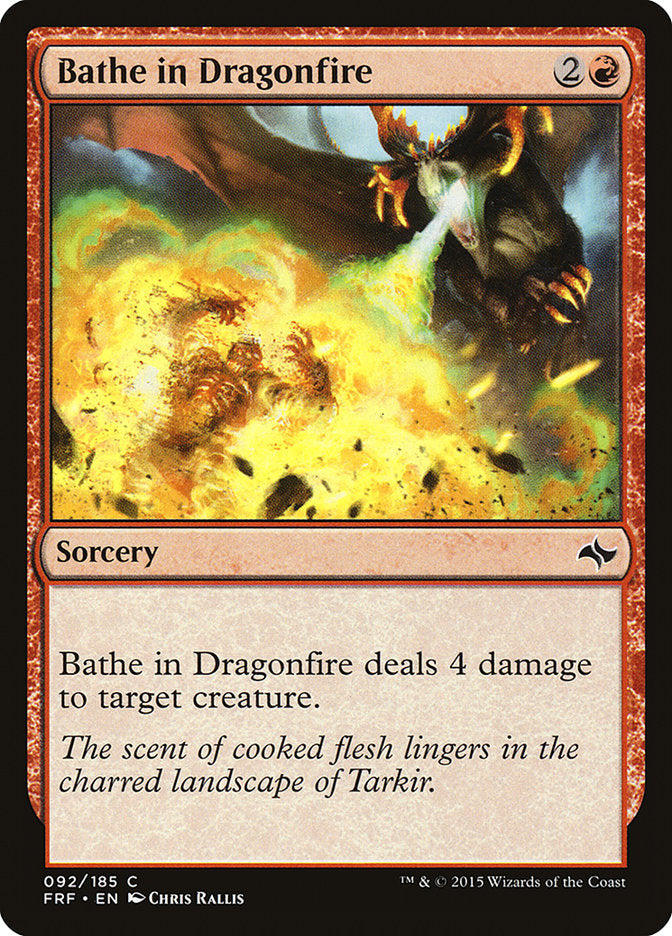 Bathe in Dragonfire [Fate Reforged] | Shuffle n Cut Hobbies & Games