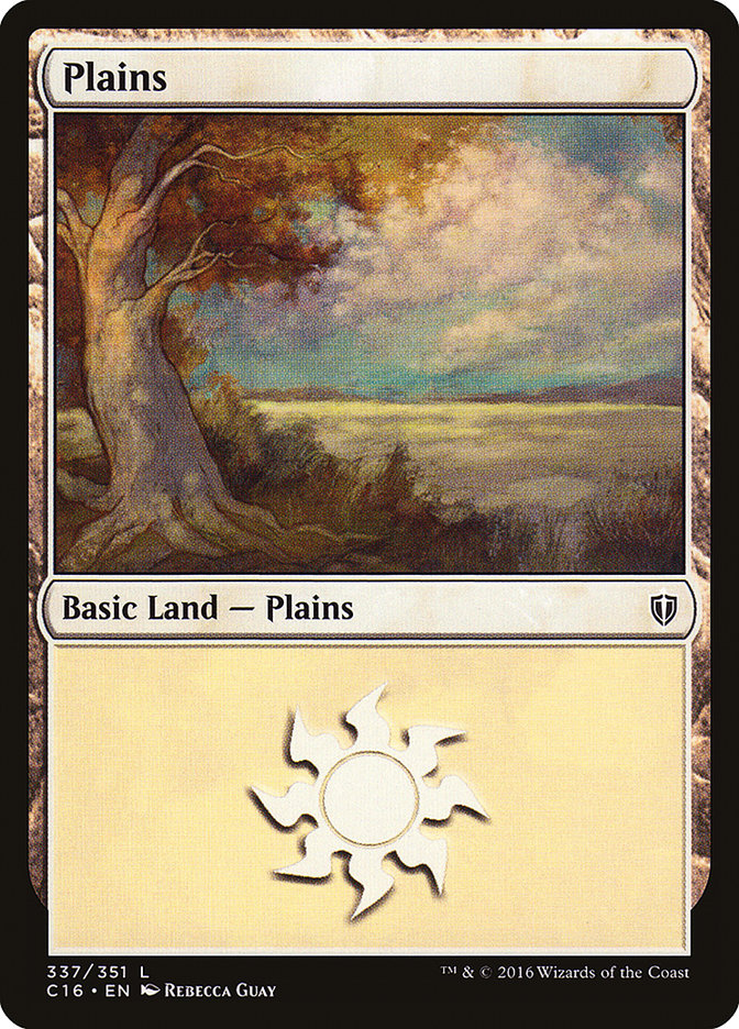 Plains (337) [Commander 2016] | Shuffle n Cut Hobbies & Games