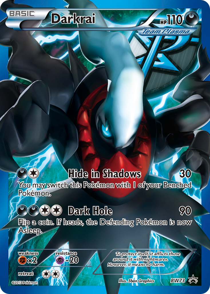 Darkrai (BW73) [Black & White: Black Star Promos] | Shuffle n Cut Hobbies & Games