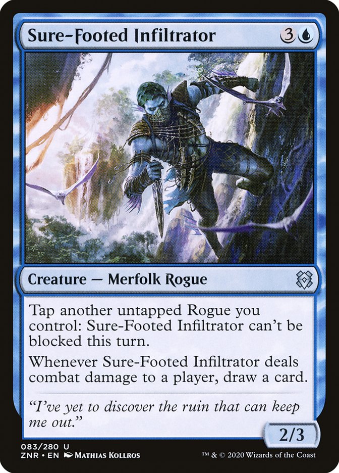 Sure-Footed Infiltrator [Zendikar Rising] | Shuffle n Cut Hobbies & Games