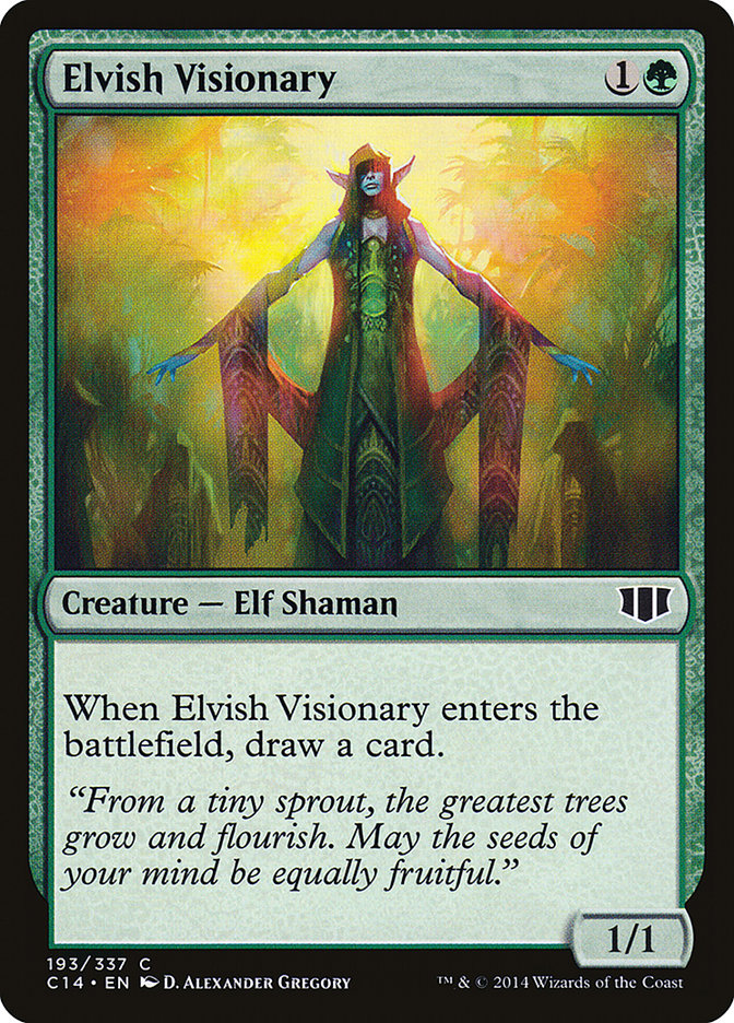 Elvish Visionary [Commander 2014] | Shuffle n Cut Hobbies & Games