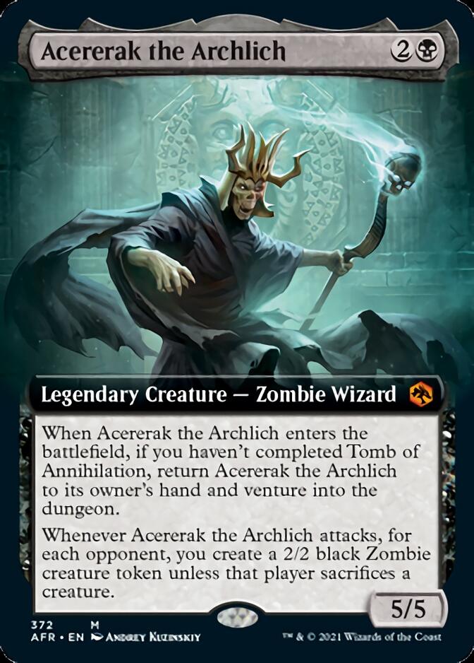 Acererak the Archlich (Extended Art) [Dungeons & Dragons: Adventures in the Forgotten Realms] | Shuffle n Cut Hobbies & Games