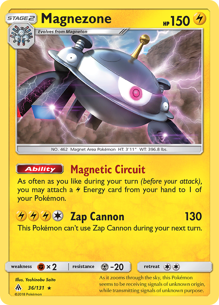 Magnezone (36/131) [Sun & Moon: Forbidden Light] | Shuffle n Cut Hobbies & Games