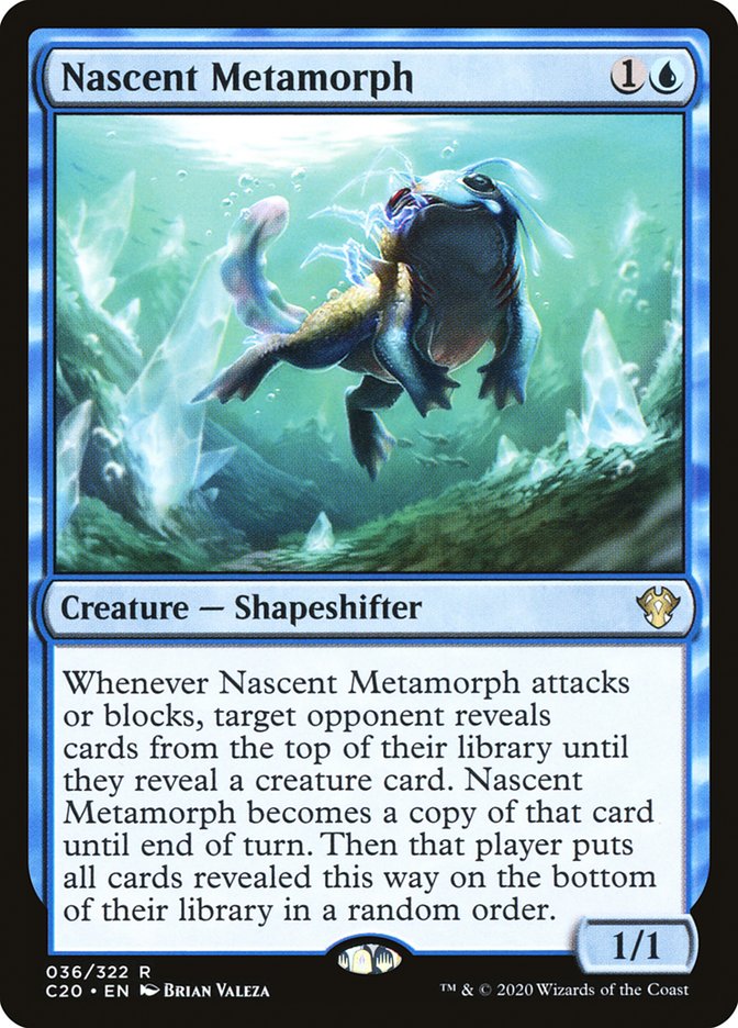 Nascent Metamorph [Commander 2020] | Shuffle n Cut Hobbies & Games