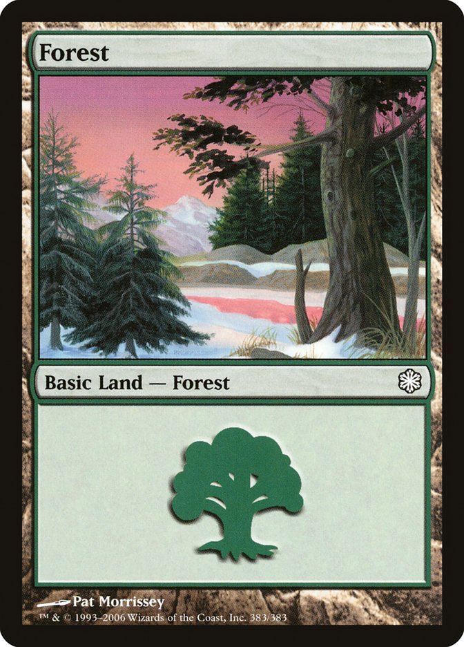 Forest (383) [Coldsnap Theme Decks] | Shuffle n Cut Hobbies & Games