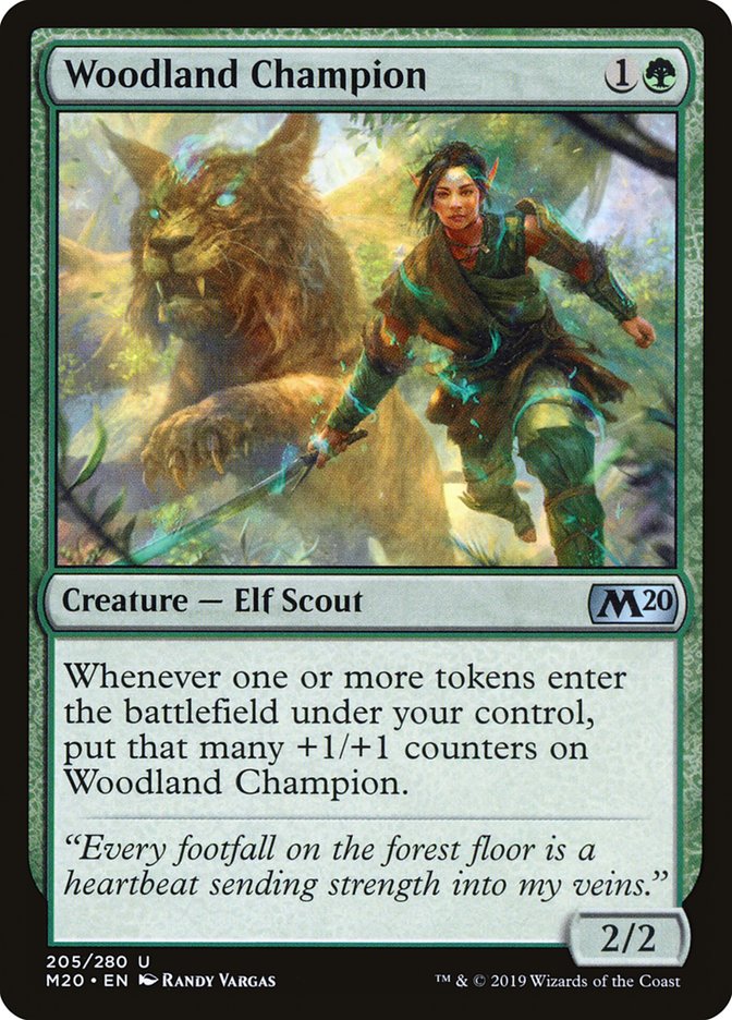 Woodland Champion [Core Set 2020] | Shuffle n Cut Hobbies & Games