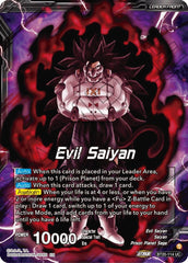 Evil Saiyan // Cumber, Maddening Force (BT20-114) [Power Absorbed Prerelease Promos] | Shuffle n Cut Hobbies & Games