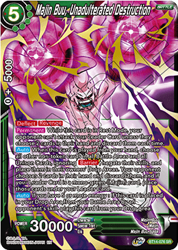 Majin Buu, Unadulterated Destruction (BT14-076) [Cross Spirits] | Shuffle n Cut Hobbies & Games