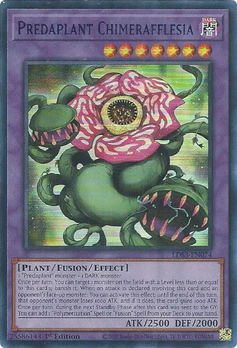 Predaplant Chimerafflesia (Blue) [LDS3-EN074] Ultra Rare | Shuffle n Cut Hobbies & Games