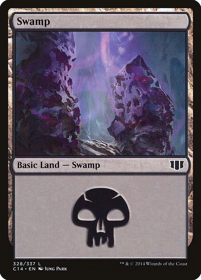 Swamp (328) [Commander 2014] | Shuffle n Cut Hobbies & Games