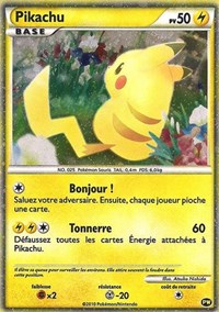 Pikachu (PW7) (French) [Pikachu World Collection Promos] | Shuffle n Cut Hobbies & Games