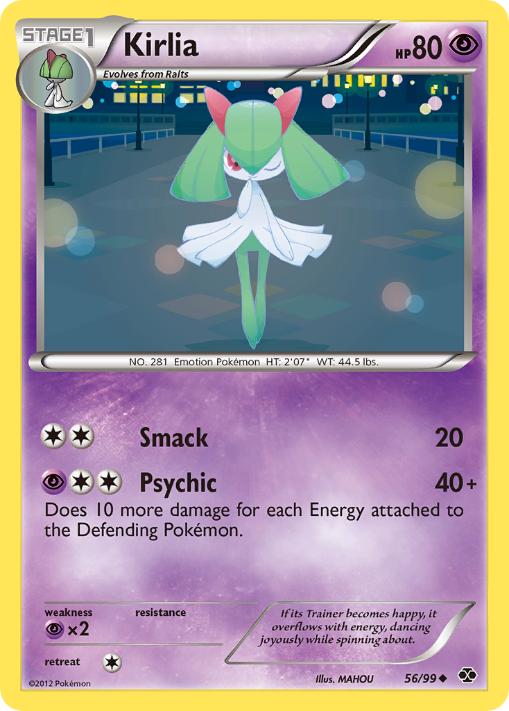 Kirlia (56/99) [Black & White: Next Destinies] | Shuffle n Cut Hobbies & Games