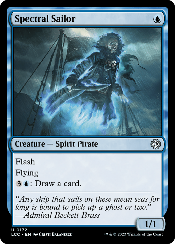 Spectral Sailor [The Lost Caverns of Ixalan Commander] | Shuffle n Cut Hobbies & Games