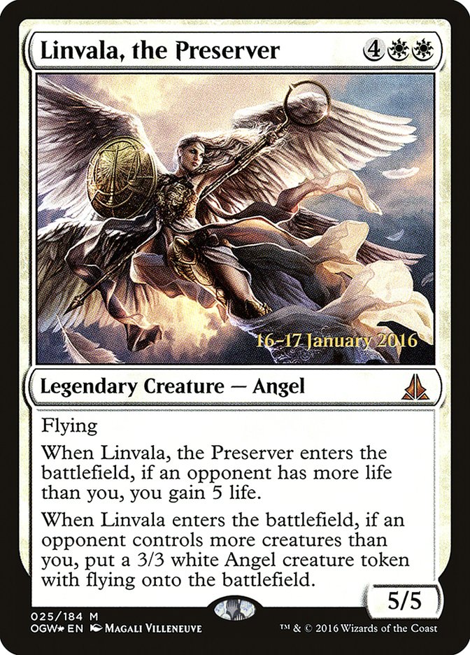 Linvala, the Preserver [Oath of the Gatewatch Prerelease Promos] | Shuffle n Cut Hobbies & Games