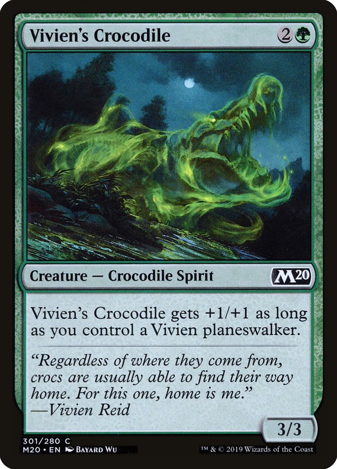 Vivien's Crocodile [Core Set 2020] | Shuffle n Cut Hobbies & Games